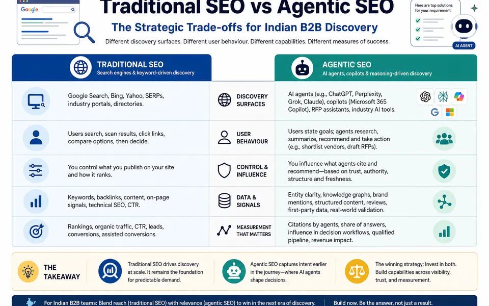 Agentic SEO vs. Traditional SEO