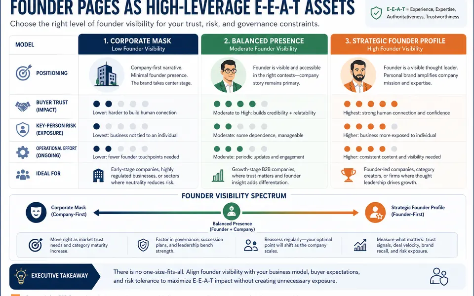 Founder Pages and E-E-A-T Signals