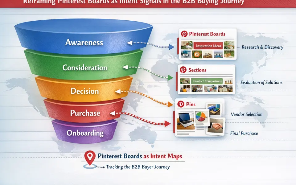 Pinterest Boards as Intent Maps